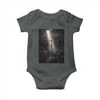 Jesus Christ Crucifixion Scene Religious Christian Easter Baby Onesie