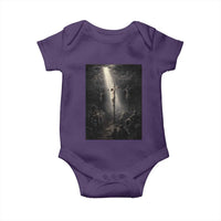 Jesus Christ Crucifixion Scene Religious Christian Easter Baby Onesie