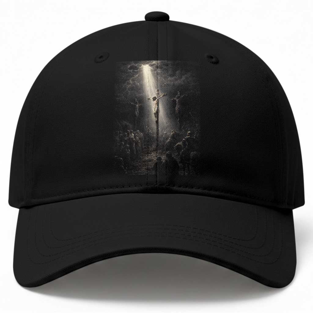 Jesus Christ Crucifixion Scene Religious Christian Easter Baseball Cap