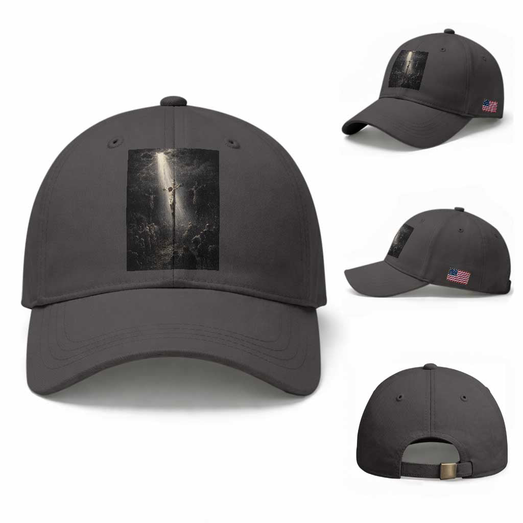 Jesus Christ Crucifixion Scene Religious Christian Easter Baseball Cap