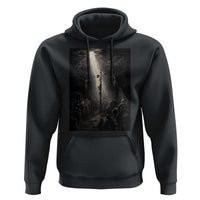 Jesus Christ Crucifixion Scene Religious Christian Easter Hoodie
