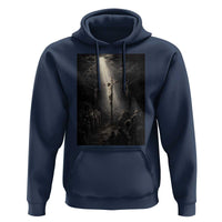 Jesus Christ Crucifixion Scene Religious Christian Easter Hoodie