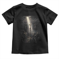 Jesus Christ Crucifixion Scene Religious Christian Easter Toddler T Shirt