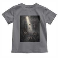Jesus Christ Crucifixion Scene Religious Christian Easter Toddler T Shirt