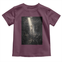 Jesus Christ Crucifixion Scene Religious Christian Easter Toddler T Shirt