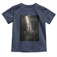 Jesus Christ Crucifixion Scene Religious Christian Easter Toddler T Shirt