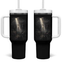 Jesus Christ Crucifixion Scene Religious Christian Easter Tumbler With Handle