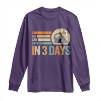 Easter A Lot Can Happen In 3 Days Religious Long Sleeve Shirt