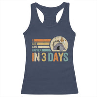 Easter A Lot Can Happen In 3 Days Religious Racerback Tank Top