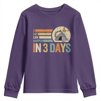 Easter A Lot Can Happen In 3 Days Religious Youth Sweatshirt