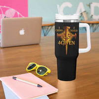 Christian One Cross Three Nails Four Given Tumbler With Handle Jesus God
