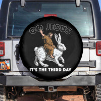 Funny Christian Easter Spare Tire Cover Go Jesus It Is The Third Day Religious Bunny