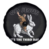 Funny Christian Easter Spare Tire Cover Go Jesus It Is The Third Day Religious Bunny