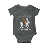 Funny Christian Easter Baby Onesie Go Jesus It Is The Third Day Religious Bunny