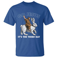 Funny Christian Easter T Shirt Go Jesus It Is The Third Day Religious Bunny