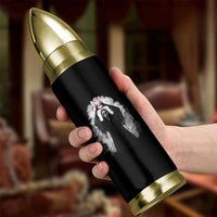 Funny Scary Bunny Face Ghost Heart Hand Sign Easter Day Bullet Tumbler