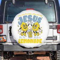 Life Gave Me Some Lemons But My Jesus He Be Makin Lemonade Spare Tire Cover Retro Lemon