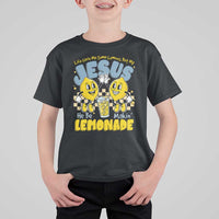 Life Gave Me Some Lemons But My Jesus He Be Makin Lemonade T Shirt For Kid Retro Lemon