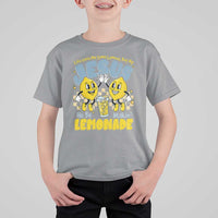 Life Gave Me Some Lemons But My Jesus He Be Makin Lemonade T Shirt For Kid Retro Lemon