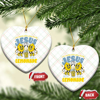 Life Gave Me Some Lemons But My Jesus He Be Makin Lemonade Ceramic Ornament Retro Lemon