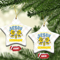 Life Gave Me Some Lemons But My Jesus He Be Makin Lemonade Ceramic Ornament Retro Lemon