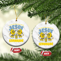 Life Gave Me Some Lemons But My Jesus He Be Makin Lemonade Ceramic Ornament Retro Lemon