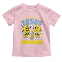 Life Gave Me Some Lemons But My Jesus He Be Makin Lemonade Toddler T Shirt Retro Lemon