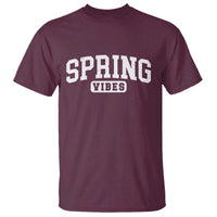 Spring Vibes T Shirt Spring Break Easter Day Bold Text