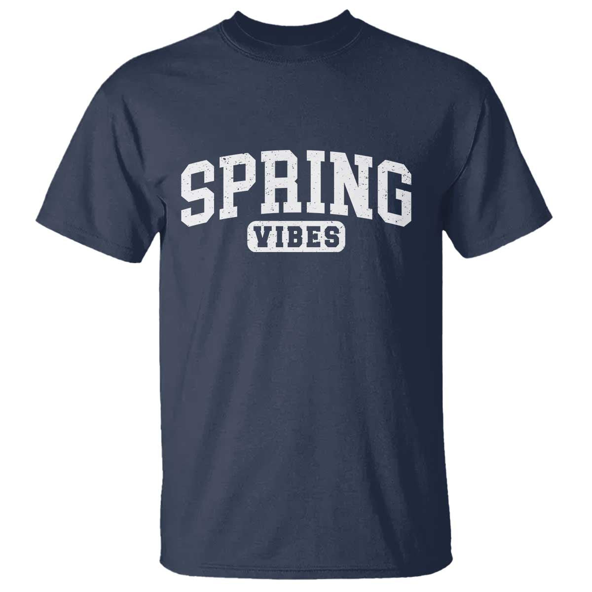 Spring Vibes T Shirt Spring Break Easter Day Bold Text