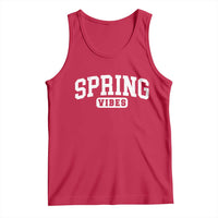 Spring Vibes Tank Top Spring Break Easter Day Bold Text