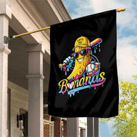 Funny Banana Baseball Drip Garden Flag Lets Go Bananas Ice Cream Dripping Sport