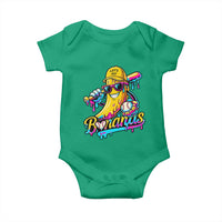 Funny Banana Baseball Drip Baby Onesie Lets Go Bananas Ice Cream Dripping Sport