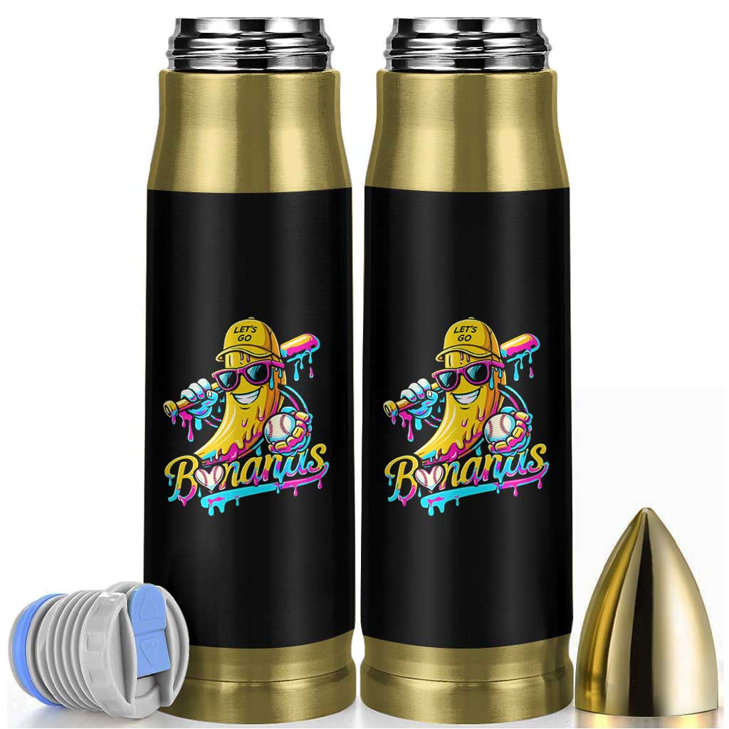 Funny Banana Baseball Drip Bullet Tumbler Lets Go Bananas Ice Cream Dripping Sport
