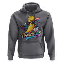 Funny Banana Baseball Drip Hoodie Lets Go Bananas Ice Cream Dripping Sport