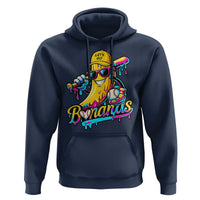 Funny Banana Baseball Drip Hoodie Lets Go Bananas Ice Cream Dripping Sport
