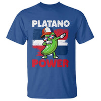 Platano Power T Shirt Funny Dominican Republic Flag Baseball