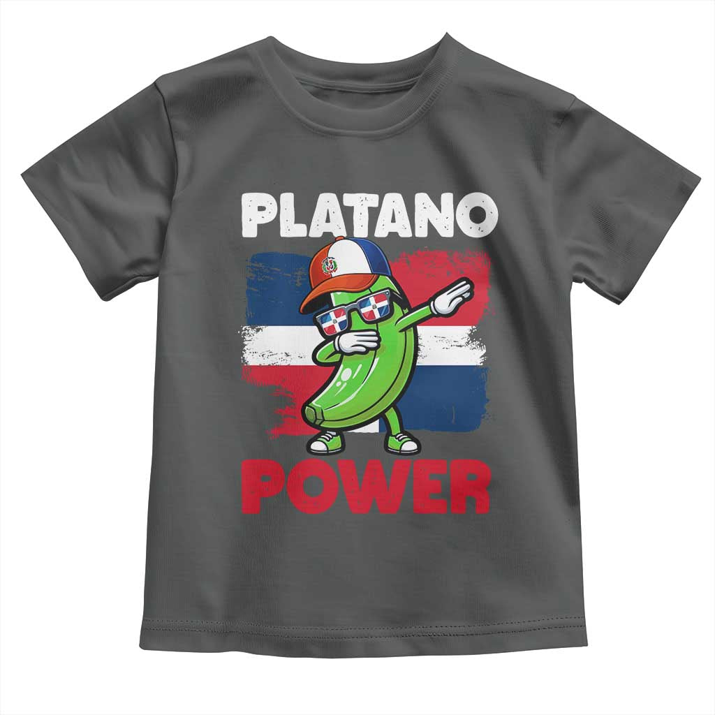 Platano Power Toddler T Shirt Funny Dominican Republic Flag Baseball