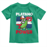 Platano Power Toddler T Shirt Funny Dominican Republic Flag Baseball