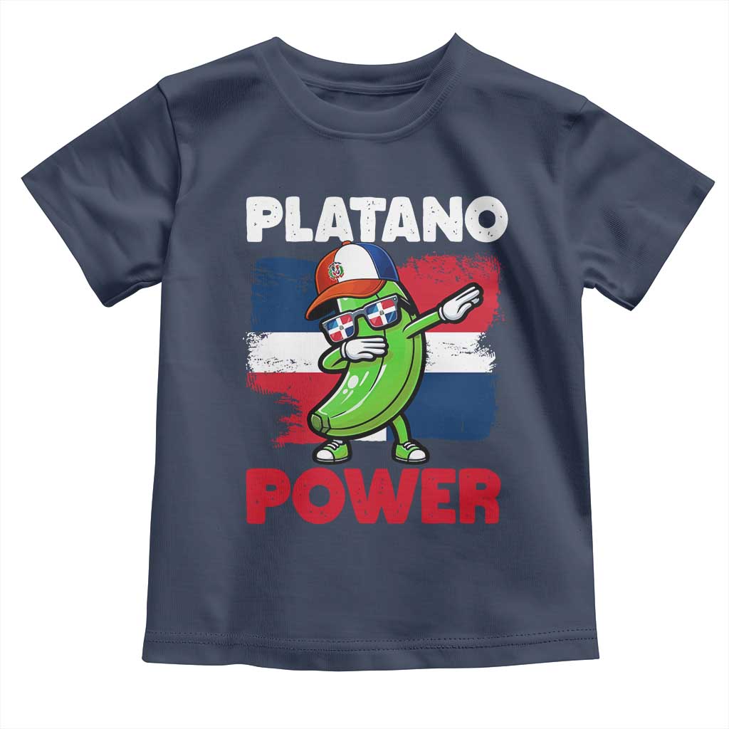 Platano Power Toddler T Shirt Funny Dominican Republic Flag Baseball