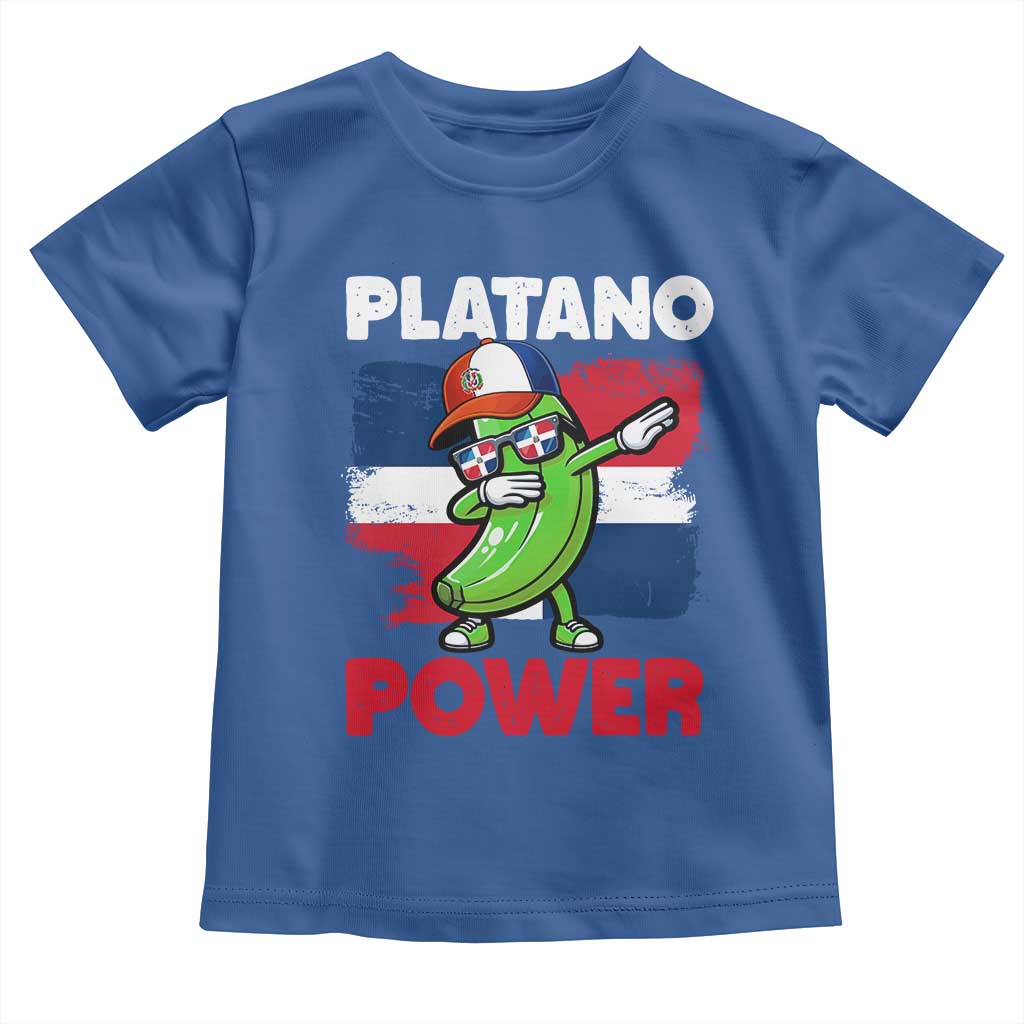 Platano Power Toddler T Shirt Funny Dominican Republic Flag Baseball