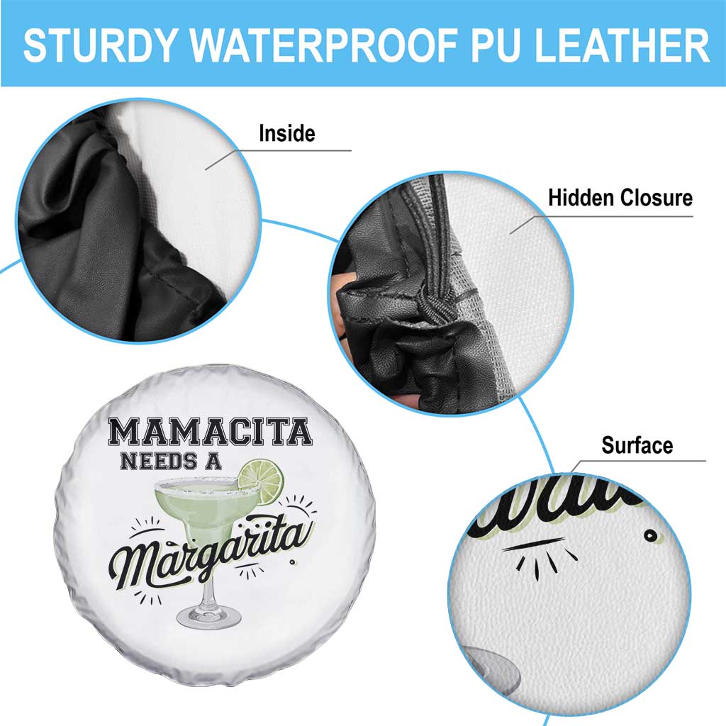 Funny Mamacita Needs A Margarita Spare Tire Cover Magarita Cocktail Lover