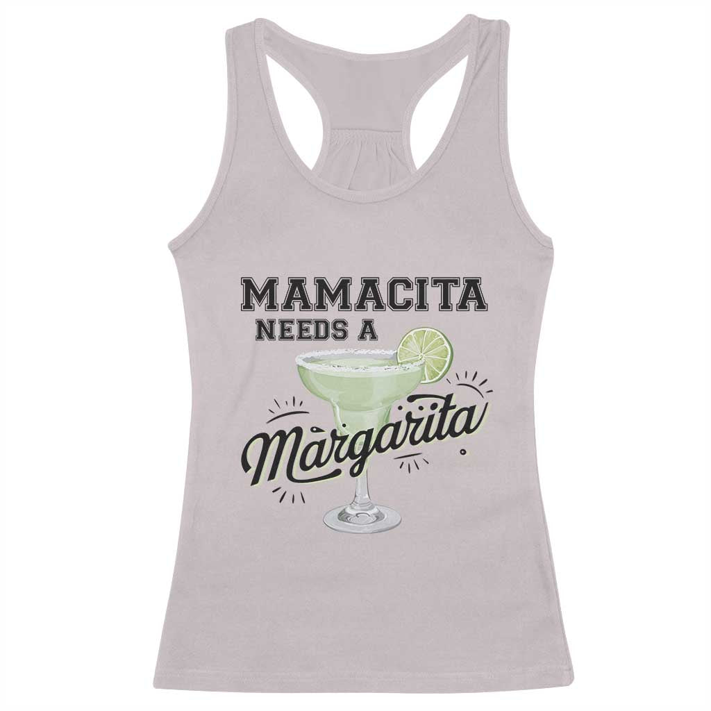 Funny Mamacita Needs A Margarita Racerback Tank Top Magarita Cocktail Lover