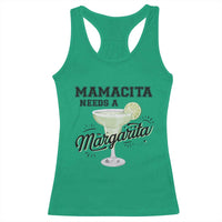 Funny Mamacita Needs A Margarita Racerback Tank Top Magarita Cocktail Lover