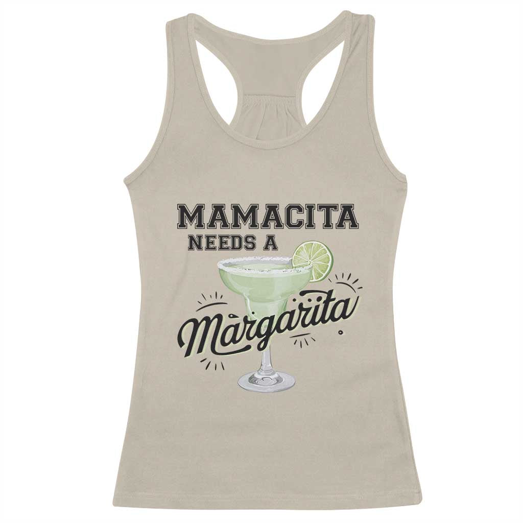 Funny Mamacita Needs A Margarita Racerback Tank Top Magarita Cocktail Lover