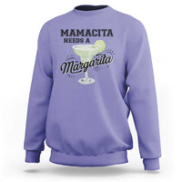 Funny Mamacita Needs A Margarita Sweatshirt Magarita Cocktail Lover