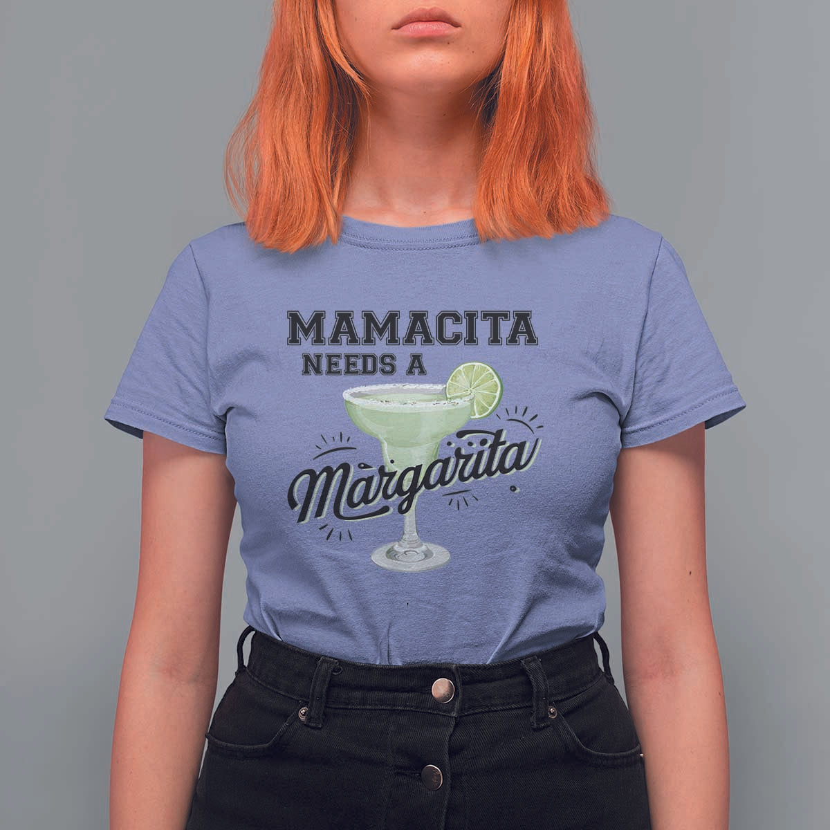 Funny Mamacita Needs A Margarita T Shirt For Women Magarita Cocktail Lover