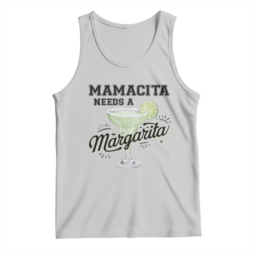Funny Mamacita Needs A Margarita Tank Top Magarita Cocktail Lover