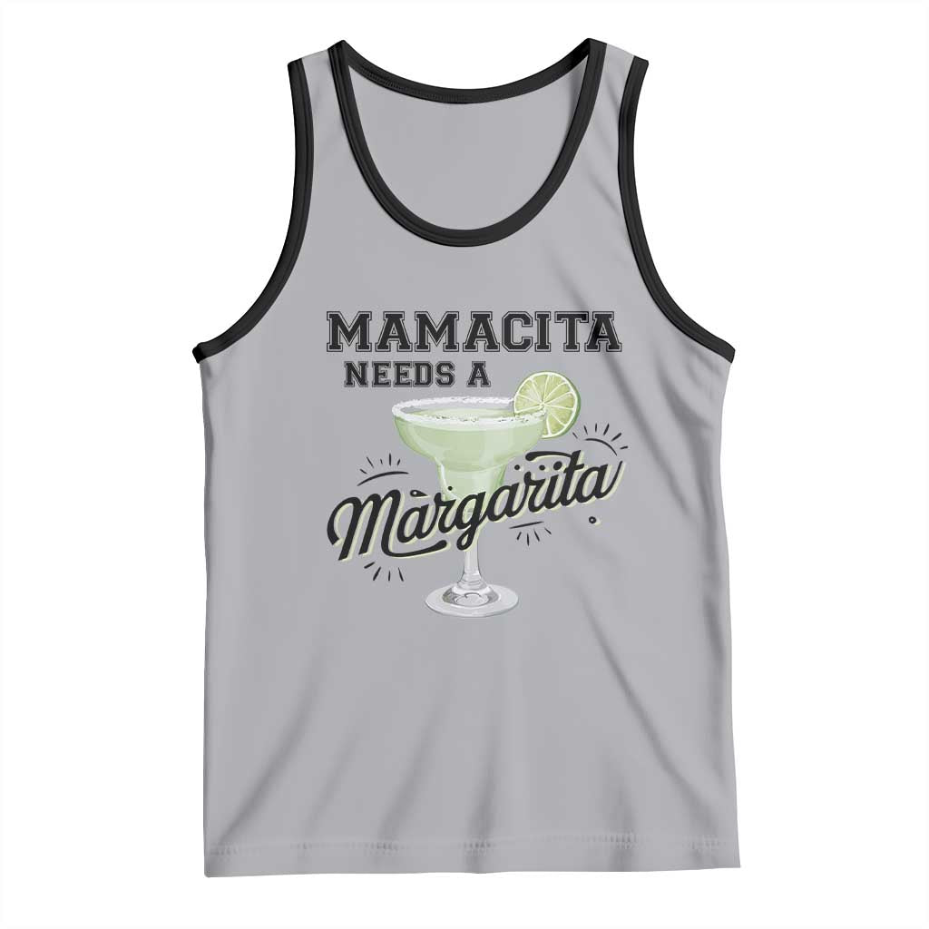 Funny Mamacita Needs A Margarita Tank Top Magarita Cocktail Lover