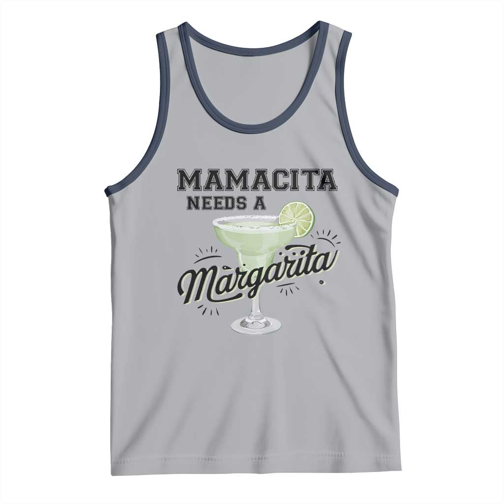Funny Mamacita Needs A Margarita Tank Top Magarita Cocktail Lover