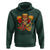 Funny Cinco De Mayo Sugar Skull Sombrero Hat Bow Hoodie